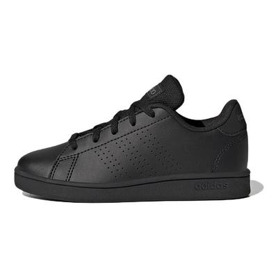 Neo Advantage K Comfortable Versatile Non-Slip Durable Low-Top Skate Shoes Kids Sneakers Black GW6484