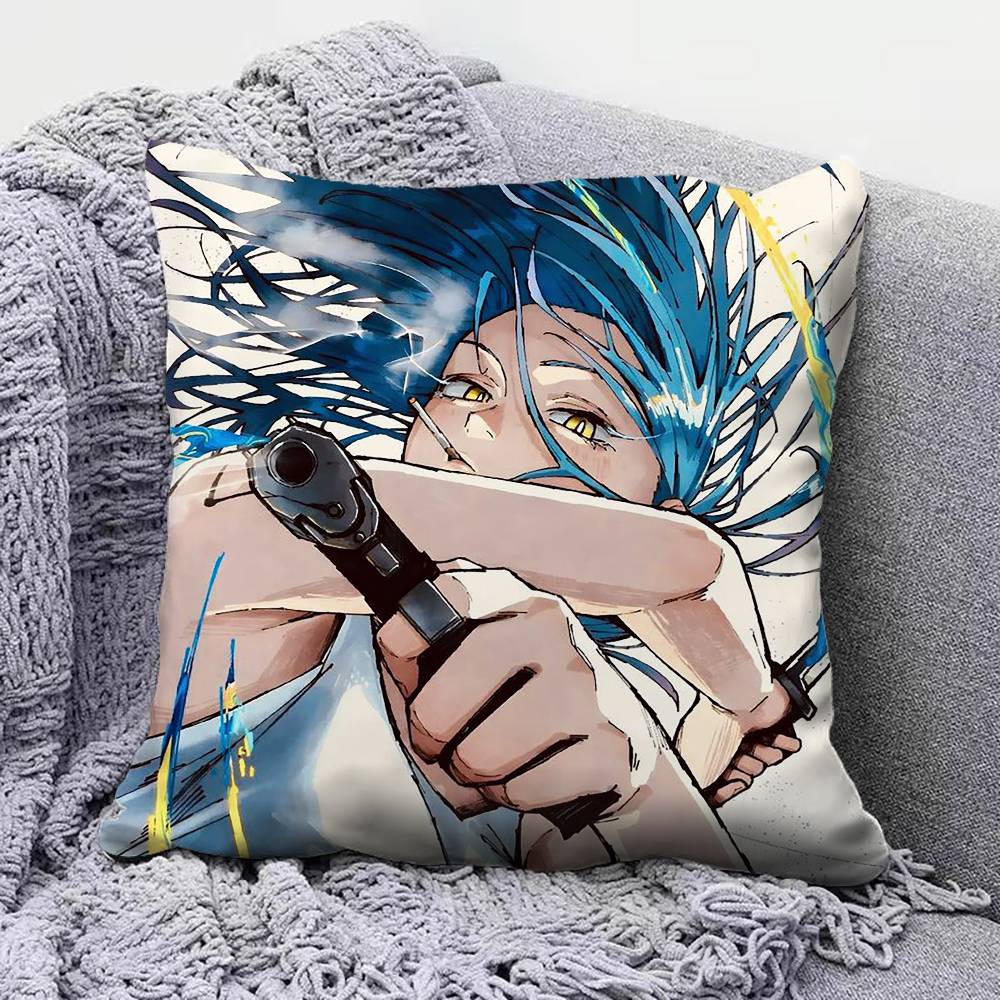 SAKAMOTO DAYS Akira Akao   Pillow Covers, Home Sofa Cushion Covers and Aecorative Custom
