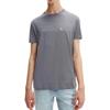 Calvin Klein SS23 Letter Logo Print Crew Neck Short Sleeve T-Shirt Men Tops Gray J30J319896-PTP