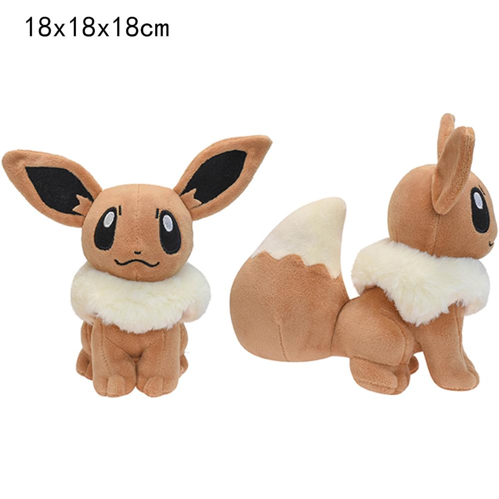 Eevee Plush Stuffed Doll Sylveon Leafeon Espeon Jolteon Glaceon Flareon Eevee Umbreon Soft Plusies ToyChristmas Gifts