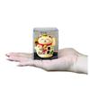 Solar-Powered Mini Maneki Neko: Cute Desktop Ornament & Housewarming Gift