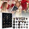 24 Days New Ozzy Osbourne Motorcycle Bell Advent Calendar Ozzy Osbourne 2D Acrylic Pendant Christmas Countdown Advent Calendar Gift