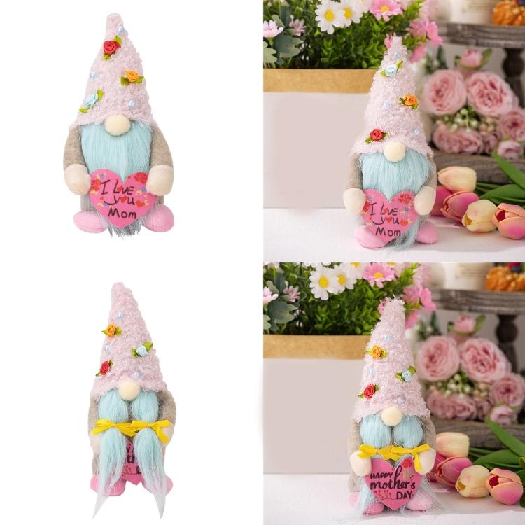 Mother Day Gnome Decorations Swedish Tomte Stuffed Gnome Plush Dwarfs Doll Gnome