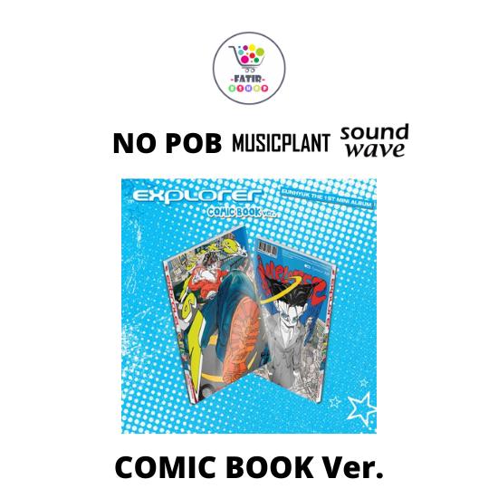 SELECT POB Comic Book Ver SUPER JUNIOR EUNHYUK 1st Mini Album EXPLORER