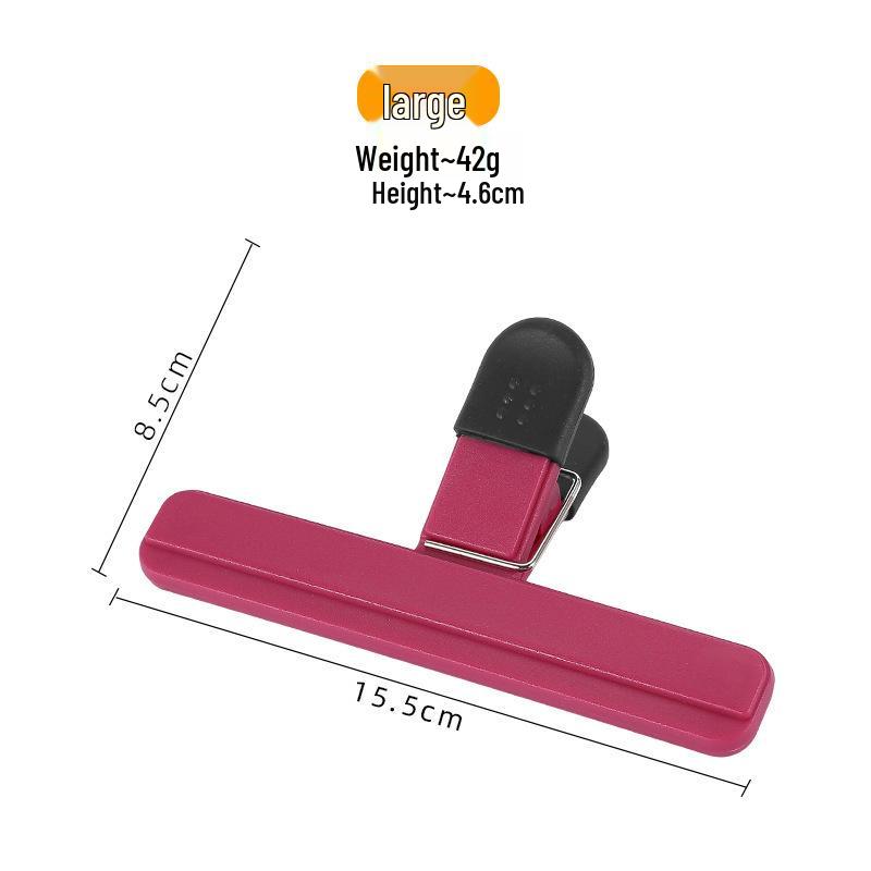 Large Multifunctional Plastic Clips for Food Sealing and Moisture-Proof Storage