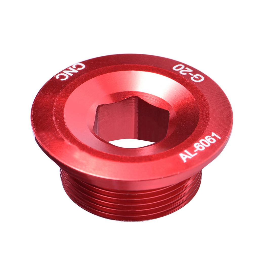 Aluminum Alloy Bike Cranket Crank Fixing Screw (Red)