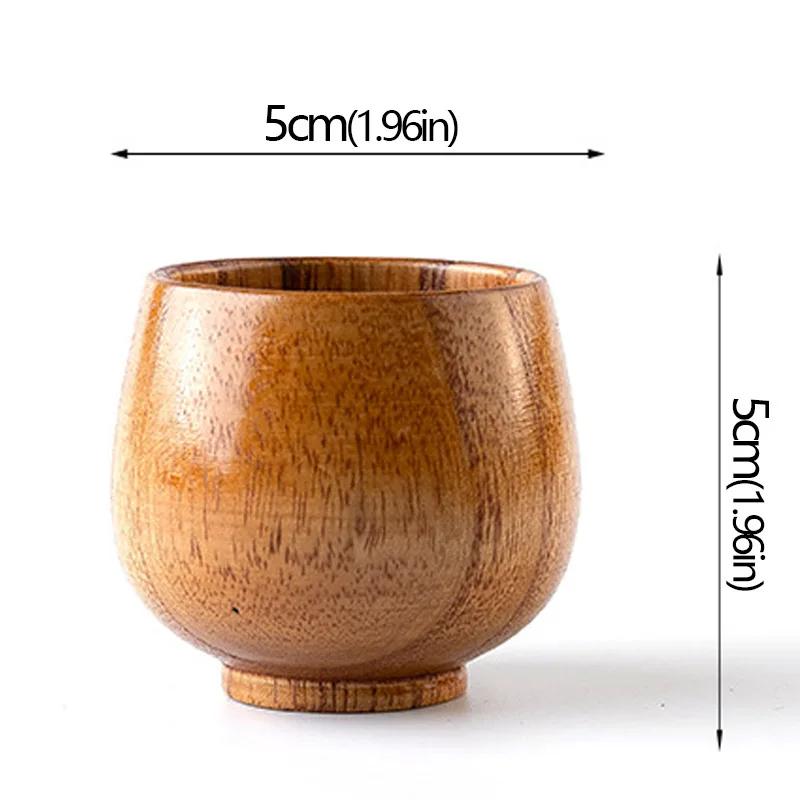 

2025 Деревянные чашки Ручной работы Чашки с ручкой из дерева зизифуса Ручка Пиво Кофе Молоко Чай Кружка Ручной работы Натуральная Кухня Бар Посуда Чашка <200ml