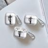 Cross Bibles Pattern Case For Airpods Pro2 4 Pro3 3 Pro 1 2 Clear Earphone Cases Cover