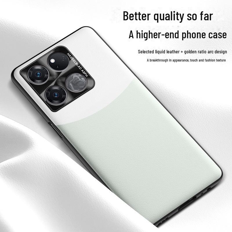 OnePlus Ace Racing Edition Liquid Leather Protective Case - Anti-fall Shell, 1-Piece Ship.