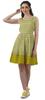 Moomaya Printed Lace Evening Mini Dress For Party Sleeveless Women Clothing