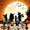 Halloween Advent Calendar 2025, 24 Day Halloween Countdown Calendar, Mini Dolls Collectible Horror Figures Gift for Kids Teen Adults