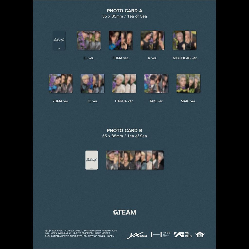 &TEAM - Vissza az életbe (ROAR ver.) / KR 1. Mini Album