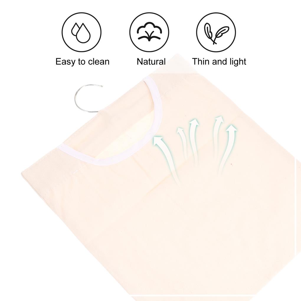 Clothespin Bag Storage Hanging Hooks Laundry Clothes Pin Organizer Washable Clothespin Pocket-Can Large Capacity Bedroom