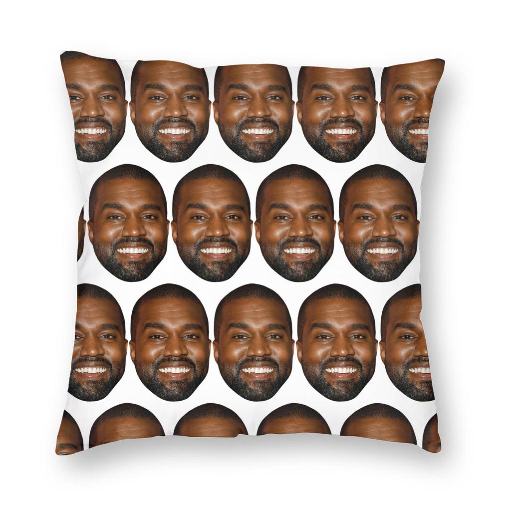 Kanye West Pillowcase Printed Polyester Cushion Cover Decorations Throw Pillow Case Cover Home 40X40Cm