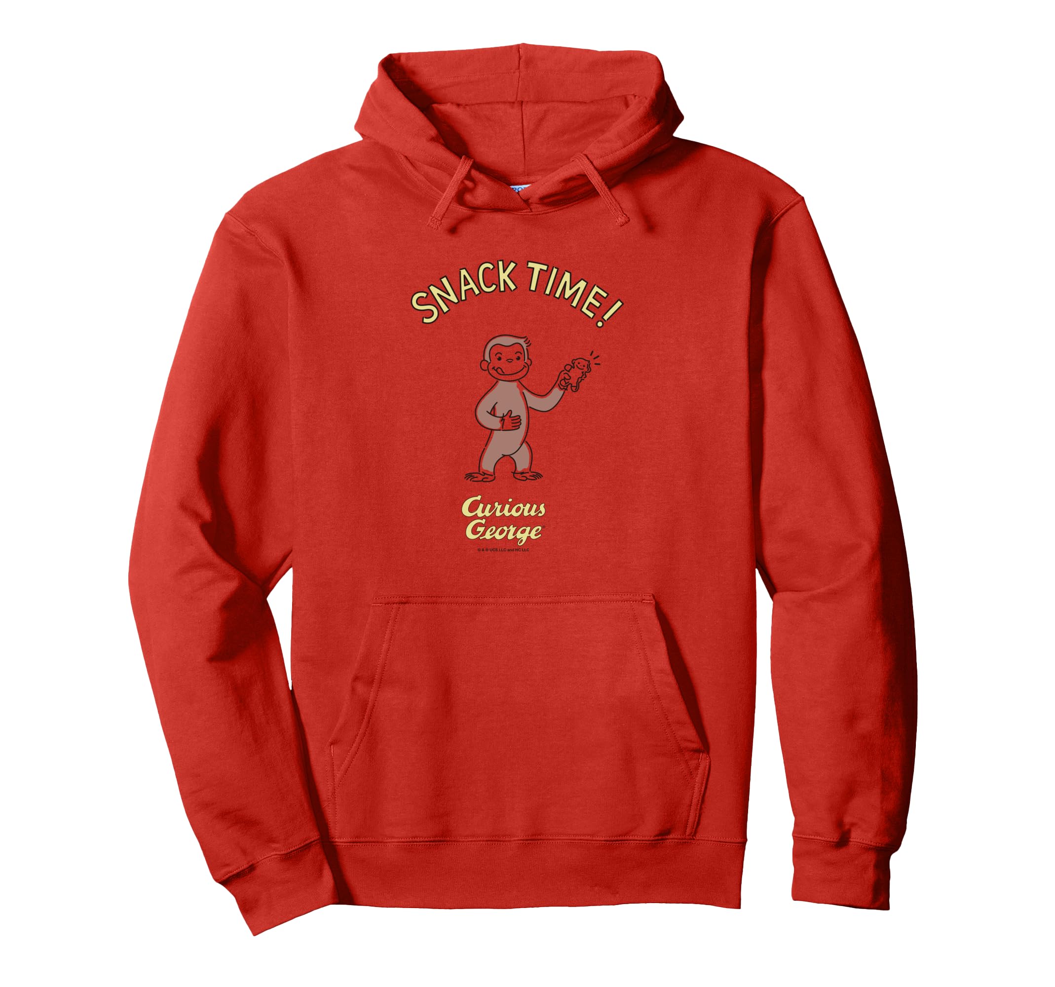 

Curious George SNACK TIME! Hoodie