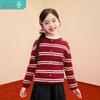 Xiaoyinman Girls' New Year Cable Knit Pullover Sweater