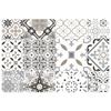 Set de table 30 x 44 cm pvc imprime taormina Gris