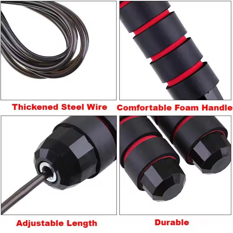 Custom Logo Rope Sports Fitness Accessories Jump Rope