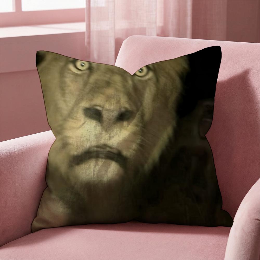 memes1 Cushion Cover Multi-Scene Pillow Cover for Home & Car - Reversible, Soft & Durable for Daily Use
