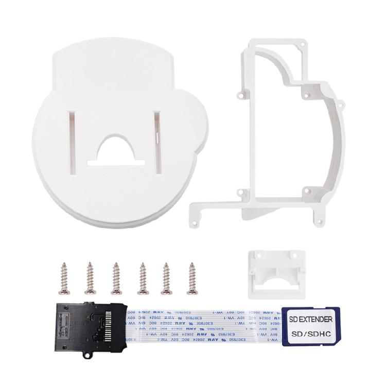 Console Card Adapter with Screws Upgraded Loder Emulator Replacement Optical Drive Emulator for Game Console