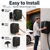 Protective Cover for Home Charging Pile Car Station Dust Cover, Universal Waterproof Oxford Cloth Ev Shield, Drawstring Design Wall-mounted