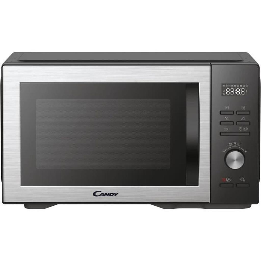 Micro-ondes CANDY Essenza CMCA29EDLB 1000W 29L Digital Noir - Combiné a chaleur tournante - 5 Niveaux de Puissance -10 Menus Aut