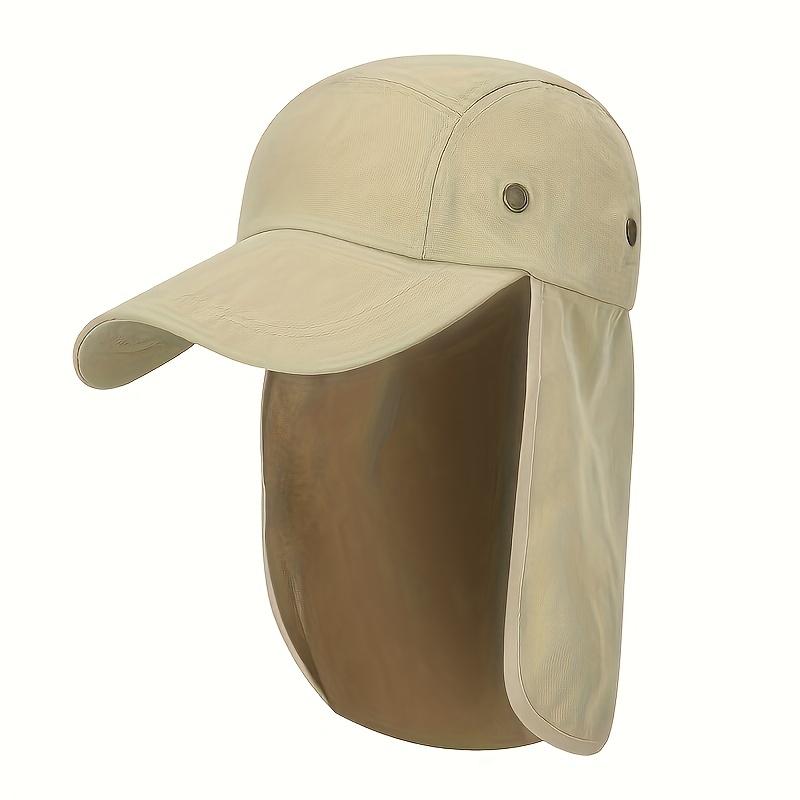 Protezione Solare Asciugatura Rapida 1pz Cappello Parasole da Esterno per Pescatori, Cappello da Uomo Progettato per la Protezione Solare