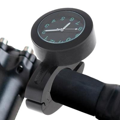 Handlebar Watch Motorcycle Watch Metal Motorcycle Clock Shockproof Handlebar Watch Time Keeping Clock Compact For Outdoor
