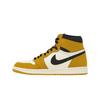 Air Jordan 1 Retro High OG Yellow Ochre Unisex Sneakers Black Sail DZ5485-701