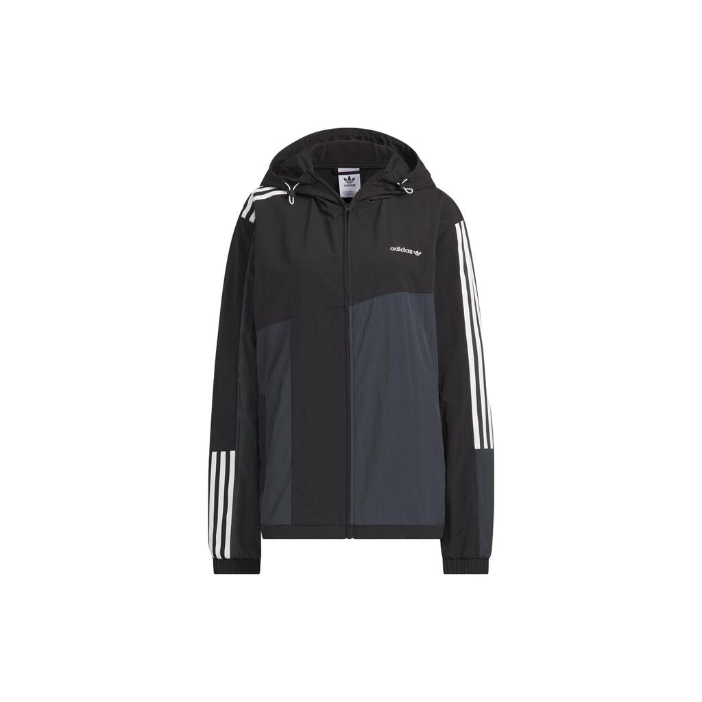 Adidas Originals Adicolor Tricolor Track Jacket Unisex Jackets Carbon-Black IU4819