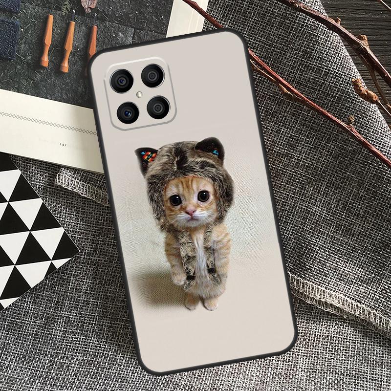 Kitted Cats Cute For Honor Magic 6 Pro Magic 5 Lite 50 70 90 Lite X6 X7 X8 X9 X6a X7a X8a X9a X8b X9b Case