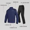 Heavy Duty Waterproof Motorcycle Rain Suit Set Riders - Full Body Raincoat Pants Windproof Breathable Use