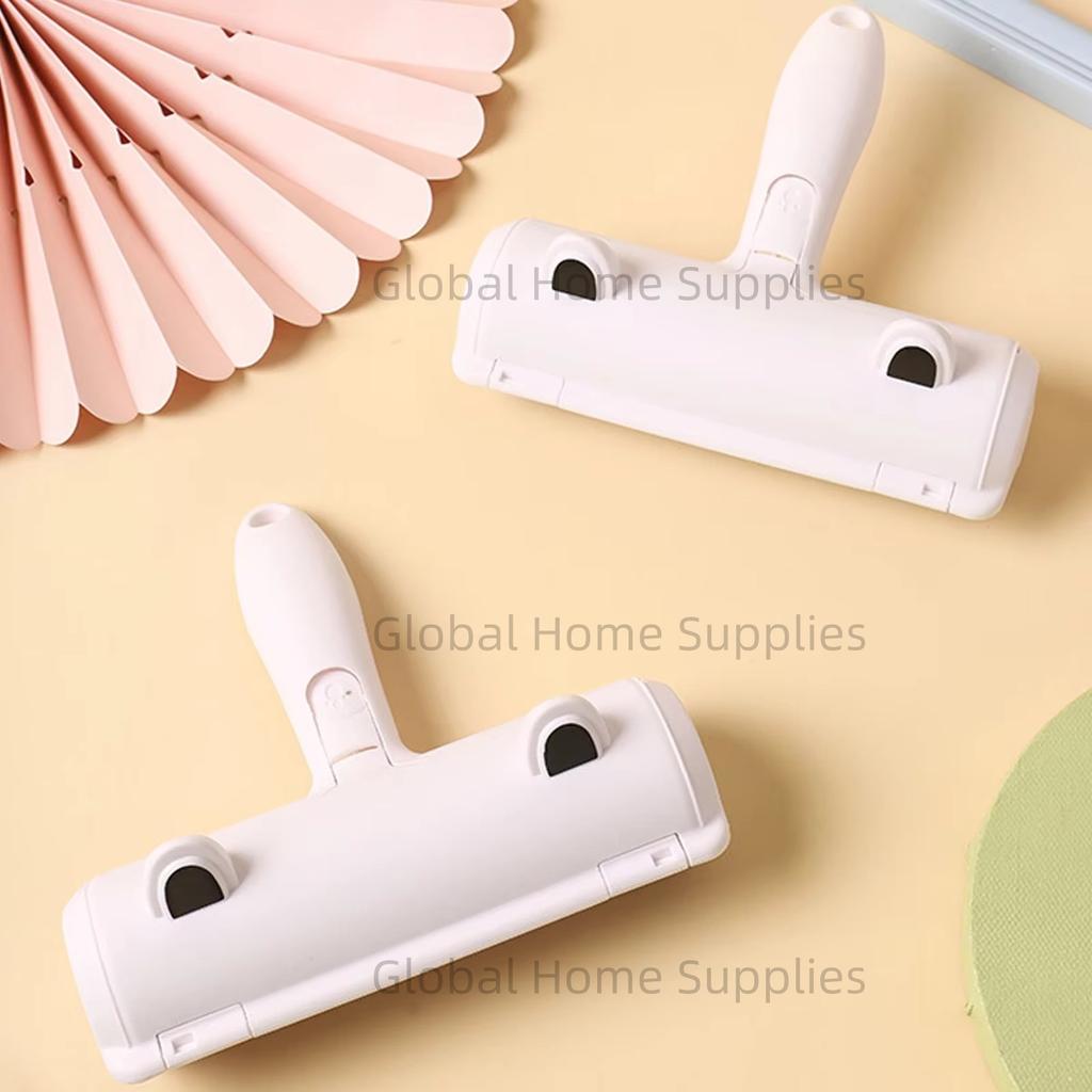 Cat Hair Remover Brush Large Pet Fluff Roller Portable Washable Cat Dog Lint Furniture Sofa Cleaning Tool Reusable Self-cleaning