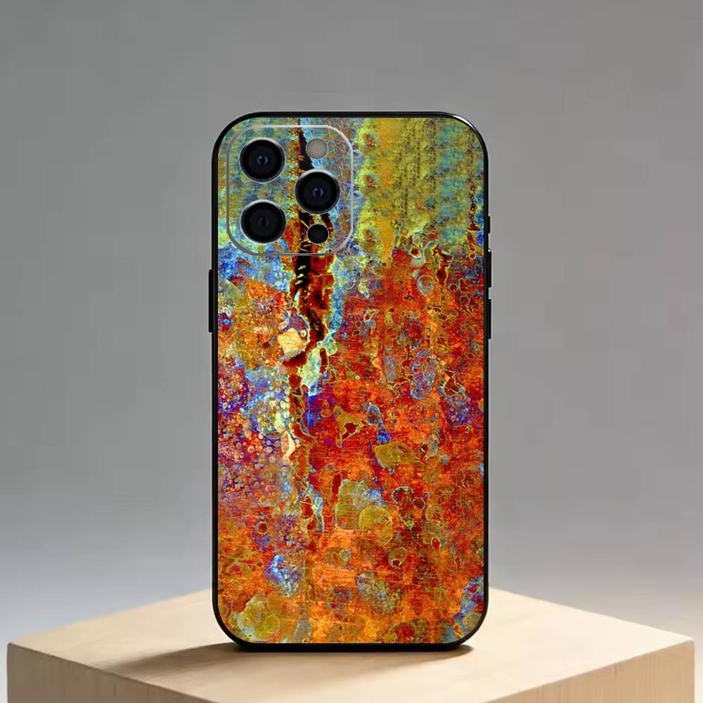 Rust Beauty Phone Case Silicone Soft For IPhone 17 16 15 14 13 12 11 X XR Plus Pro Max Plus