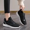 Fleece sneakers winter new lightweight soft-soled cotton shoes that are not tired