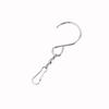 10pcs Swivel Hooks Clips for Hanging Wind Spinners Wind Chimes Crystal Twisters Party Tools Kitchen Bedroom Rotating S Hooks