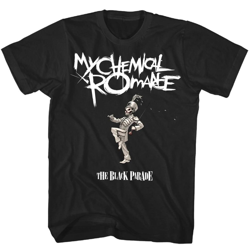 My Chemical Romance The Black Parade Maglietta da Uomo Musica Classica Band Tee Maglietta Unisex Nera