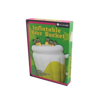 Aufblasbarer Eiswürfel-Flascheneimer in Form eines Bierkrugs