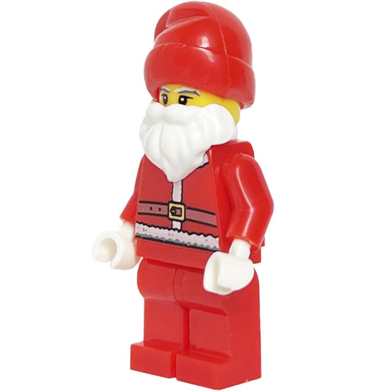 Christmas Building Block Santa Claus Puppet Assembly Children'S Educational Toys Gift Items