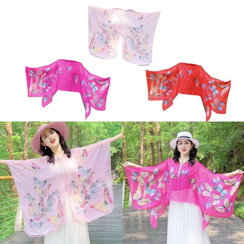 

Мягкий шифоновый шарф-глушитель, удобная бандана, платок, солнцезащитный крем, шаль, весна, лето, осень