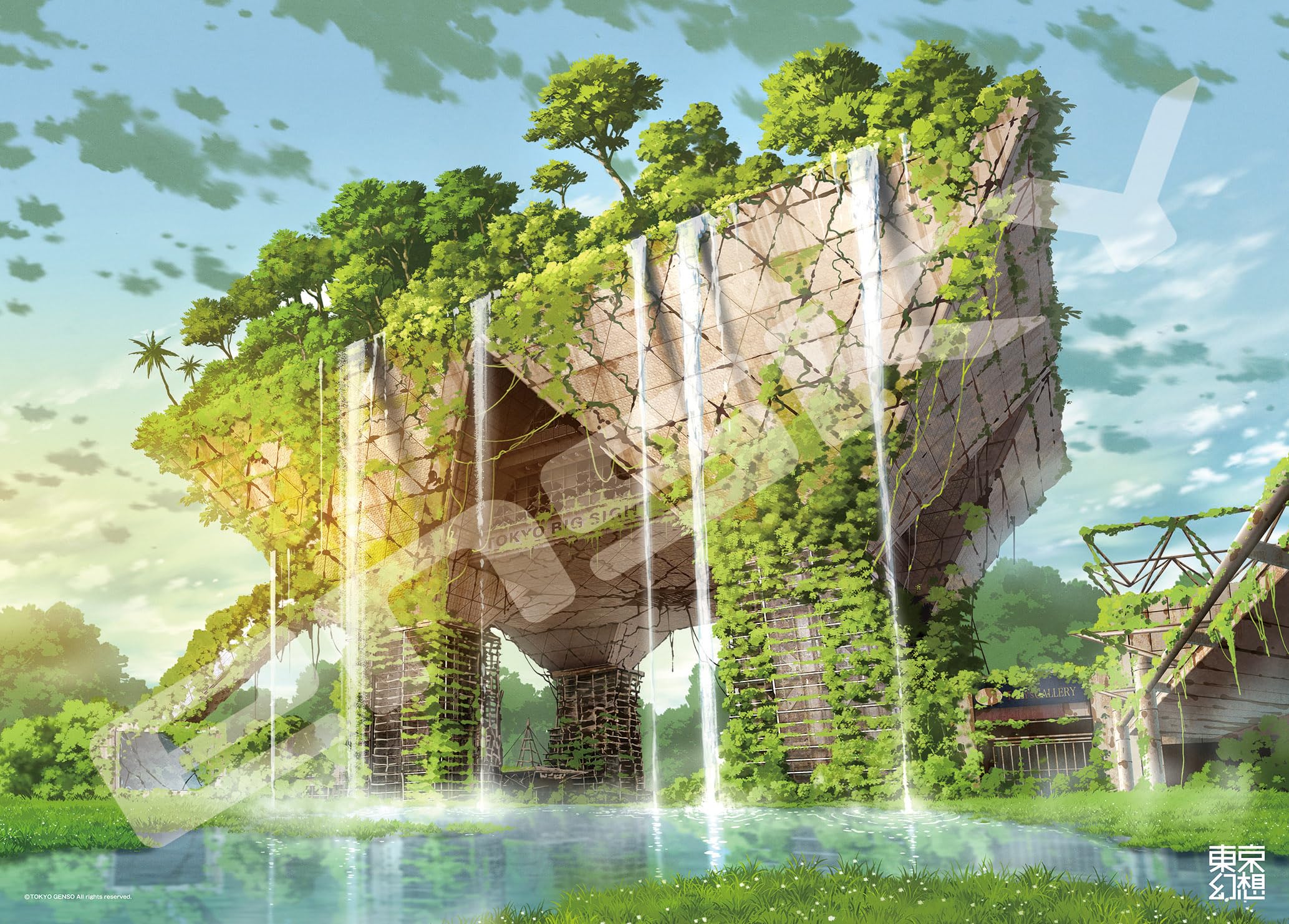 

ENSKY 1000-Piece Jigsaw Puzzle Tokyo Fantasy Tokyo Big Sight Fantasy 1000c-10