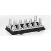 250A Dual Bus Bar 12V Dual Row Bus Bar Power Distribution Block 12 x 5/16" Terminal Studs Positive and Negative Battery Bus Bar