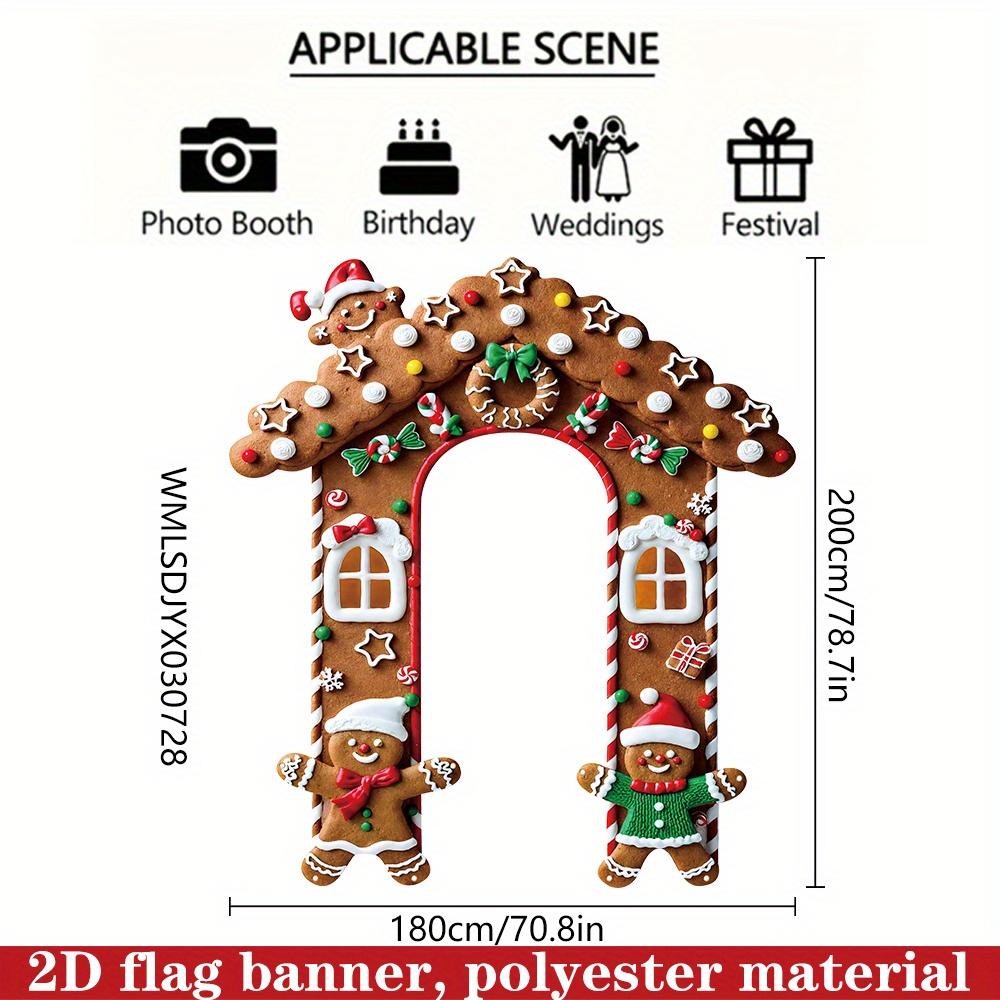 

Рождественское фото Полиэстеровое фоновое полотно С Рождеством Христовым Деко для дома Рождественское украшение Фотофон Навидад Натал Новый год 2026