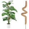 1x Moss Pole Brown For Indoor Plants Growth Small & Medium Climbing Trellis 90cm