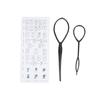 Hairstyle Tool Hair Styling Pull Needle For Ponytail Pigtails Styling Maker Crochet Braids Hair