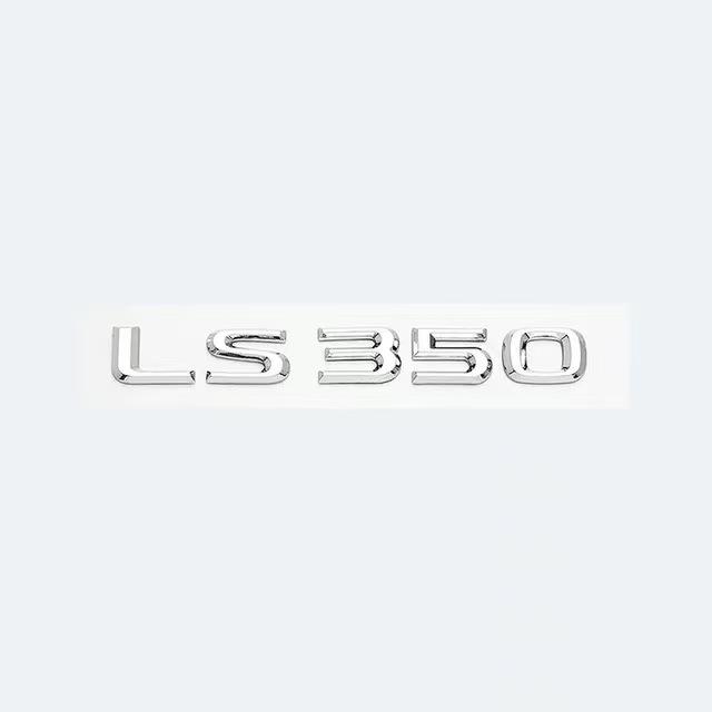 Vordere oder Seitliche oder Hintere Kofferraumplakette ABS-Aufkleber für Lexus F SPORT LS LS350 LS400 LS460 LS460L LS500 LS500h LS600hL Plakettenaufkleber