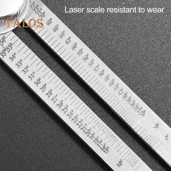 Diagonales Quadratlineal, Eckwinkelsucher, hochpräziser, benutzerfreundlicher, tragbarer Gehrungssägen-Kegelmesser, Lineal für die Holzbearbeitung
