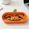 Desk Accessories for Office 3D Printed Pumpkin Glasses Storage Tray, Decorative Desktop Organizer Halloween Home Decor Sunglasses Keys & Jewelry,