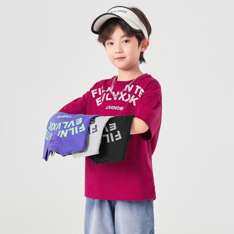Boys  Pure Cotton Short Sleeve T-Shirt 140