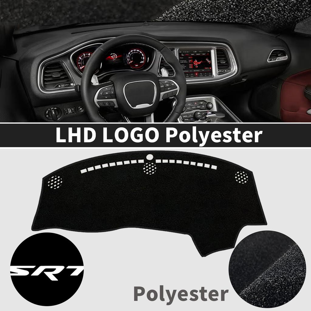 Car Dashboard Mat for Dodge Challenger 2015- Sunshade Dashmat Protective Carpet Dash Mat